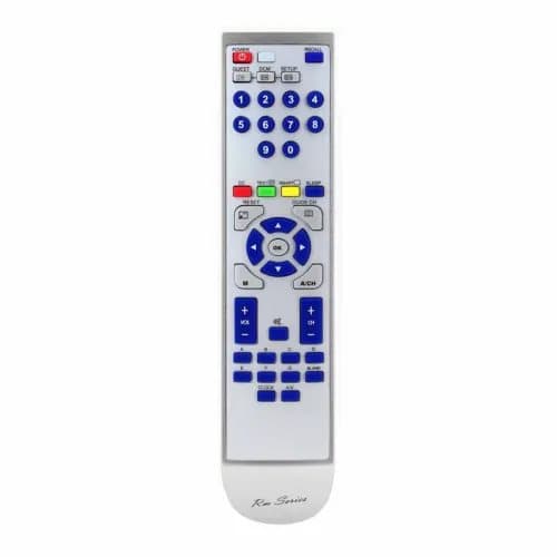 RM Series Remote Control fits PHILIPS SERVICE REMOTE TC7220C TC7225C TC7227