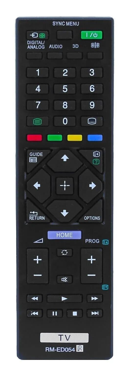Universal Replacement Remote Control for Sony LCD HD TV KDL32L4000