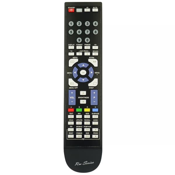 RM Series Remote Control fits PHILIPS 28CL677610Z 28CL677613Z 28CL677616Z