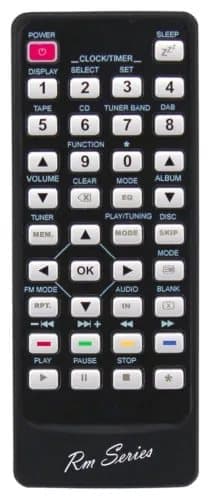 RM Series Remote Control fits SONY MHC-EC50 MHCEC55 MHC-EC55 MHCEC68 MHC-EC68