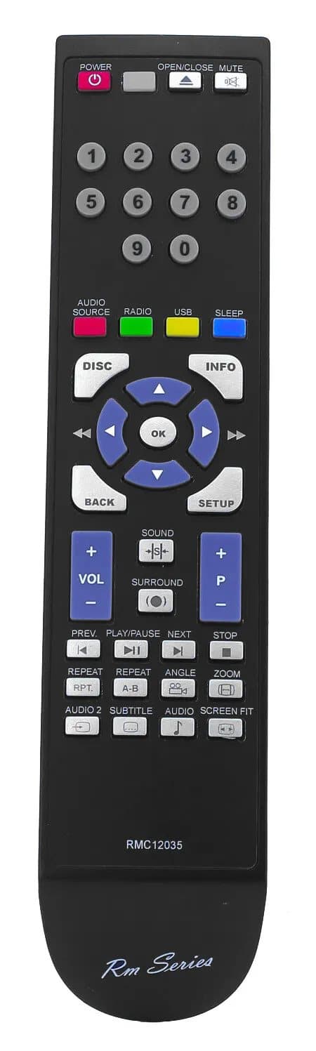 RM Series Remote Control fits PHILIPS HTS2500 HTS2500-05 HTS2511 HTS3020