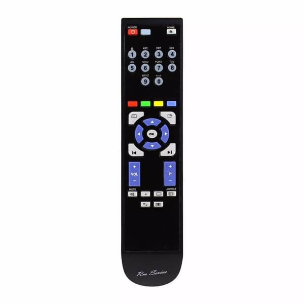 RM Series Remote Control fits PHILIPS 42PFL7685H/12 42PFL7685H12 42PFL7685M08