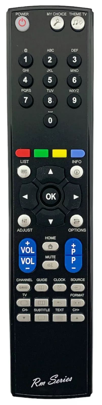RM Series Remote Control fits PHILIPS 32HFL5008D/12 32HFL5009D12 32HFL5010T