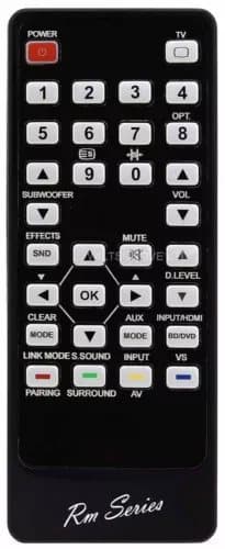 RM Series Remote Control fits PANASONIC SC-HTB570GTK SCHTB580EEK SC-HTB580EEK