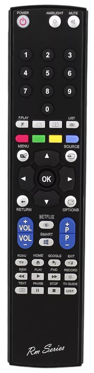Télécommande Philips originale UHD 4K Smart TV // Modèle TV : 55OLED806 Télécommande Philips originale UHD 4K Smart TV // Modèle TV : 55OLED806