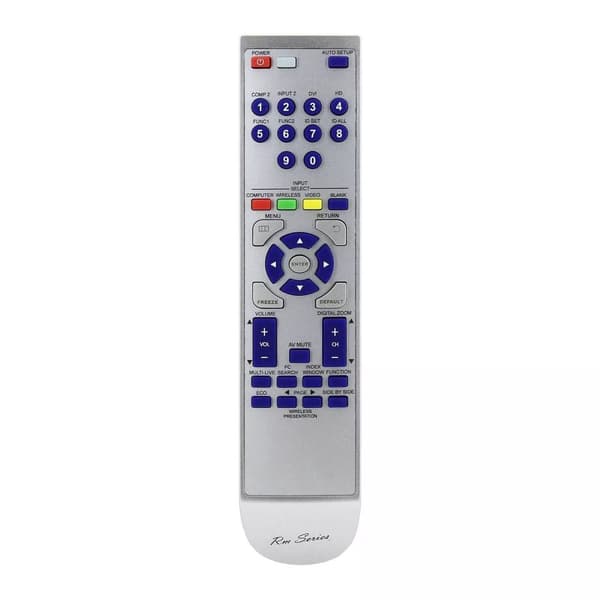 RM Series Remote Control fits PANASONIC PT-LB78VE PTLB78VEA PT-LB78VEA PTLB78VU