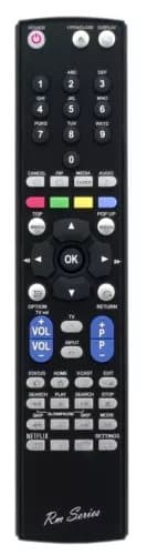 RM Series Remote Control fits PANASONIC DMP-BDT160EF-K DMPBDT160EGK