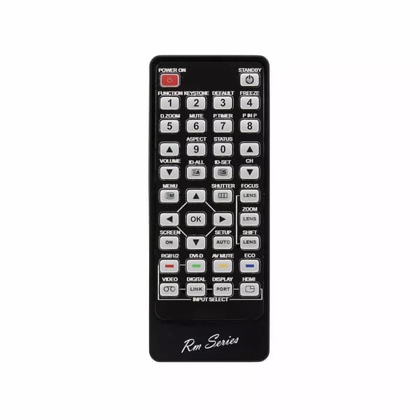 RM Series Remote Control fits PANASONIC PT-EZ770ZLEJ PTEZ770ZLK PT-EZ770ZLK