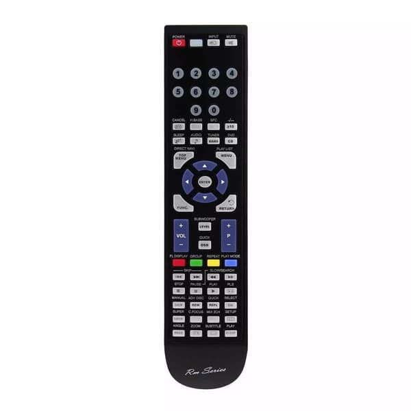 RM-Series  Replacement Remote Control for PANASONIC EUR7623XAO(DVD)
