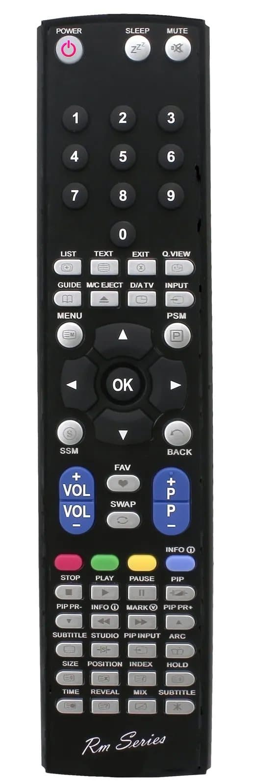 RM Series Remote Control fits LG 37LF75-ZD.AEKYLJG 37LG20 37LG30 37LG3000-ZA
