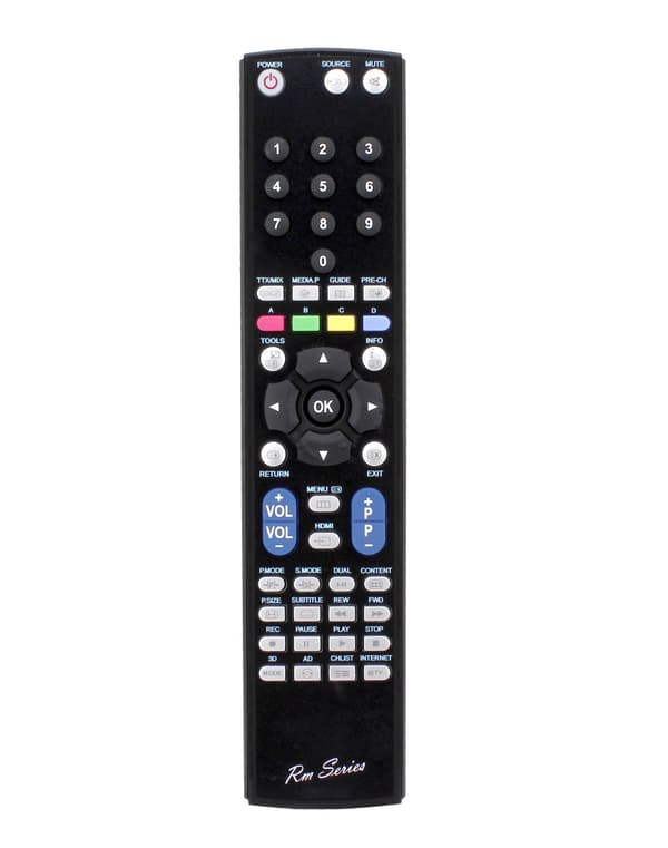 RM Series Remote Control fits SAMSUNG PS63C7000YWXUA PS63C7000YWXXC