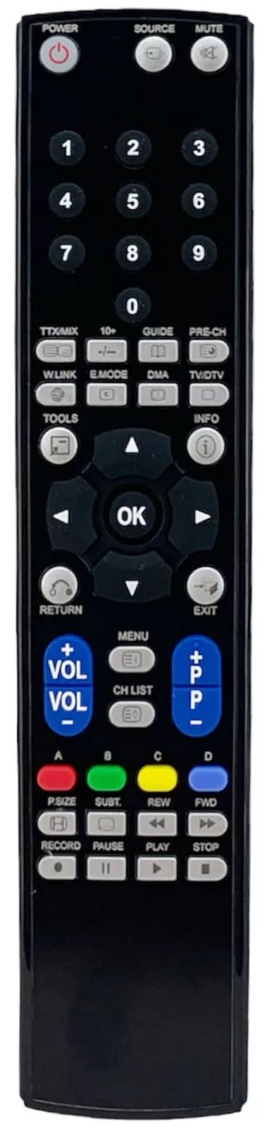 RM Series Remote Control fits SAMSUNG LE32A336J1DX LE32A336J1DXBT LE32A336J1DXKS