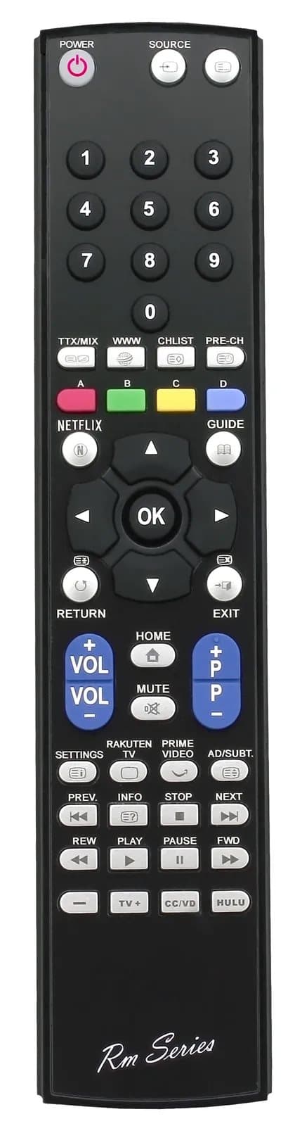 RM Series Replacement Remote Control for Samsung UE32T5300AK