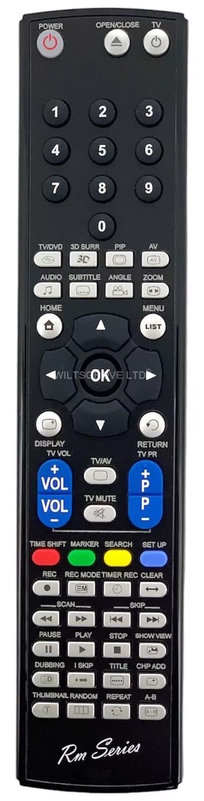 Remote Control fits LG DR275 DR275AGBRLLK DR289H DR385 DR4810 DR4912 DR4810S