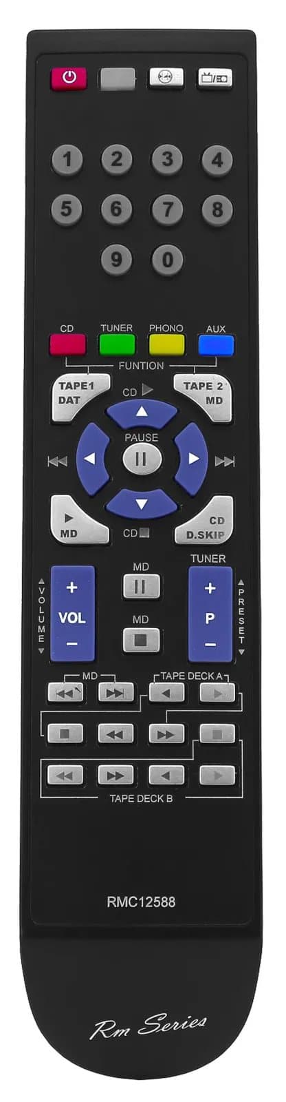 RM-Series  Replacement Remote Control For Sony TA-FE370 TA-FE370S