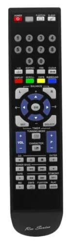 RM-Series  Replacement Remote Control for Sony MDSSD1 MDS-SD1 SA-CSD1 SS-CSD1