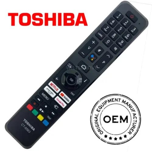 Toshiba CT-8563 Genuine TV Remote Control for 55UA2B63DGQ 55UA2D63DG 55UA3A63DG