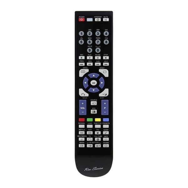 RM-Series  Replacement Remote Control Fits JVC HR-XVS30EK