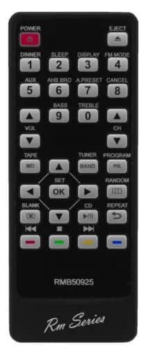 Replacement Remote Control for JVC RM-RXU5000 UX-5000