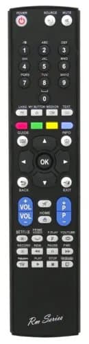 RM Series Remote Control fits JVC LT-43C795 LT-43C800 LT43C890 LT-43C890