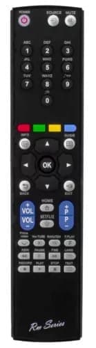 RM Series Remote Control fits TOSHIBA 28W3863DB 32D1863DB 32D2863DB 32D3862DB