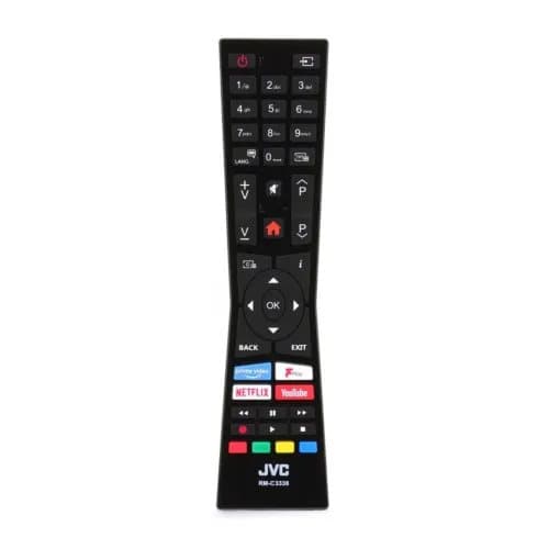 Original JVC RM-C3338 TV Remote Control for LT-43C700 Smart Full HD LED