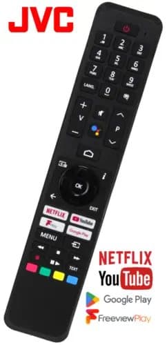 JVC RC45161 Voice Remote Control LT-32CA120 LT-39CA120 LT-24CA120 TV