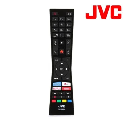 GENUINE JVC LT-32C690 LT-32C695 RM-C3338 SMART LED TV REMOTE NETFLIX AMAZON