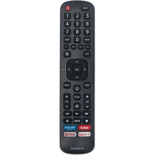 Ersättningsfjärrkontroll EN2BI27H för Hisense 32AE5500F H55B7120 40AE5500F H43B7120 H43B7500 H65B7500 H75B7510 H55B7300 H65B7300