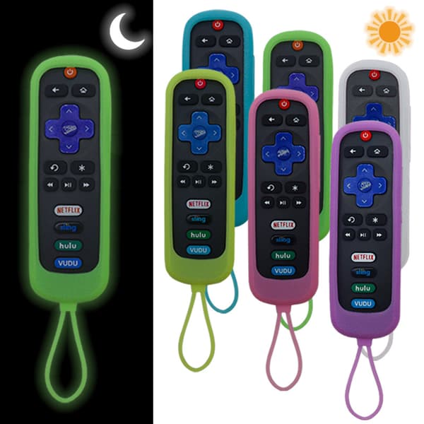 INF Suojaava silikonikotelo TCL Roku TV -kaukosäätimelle