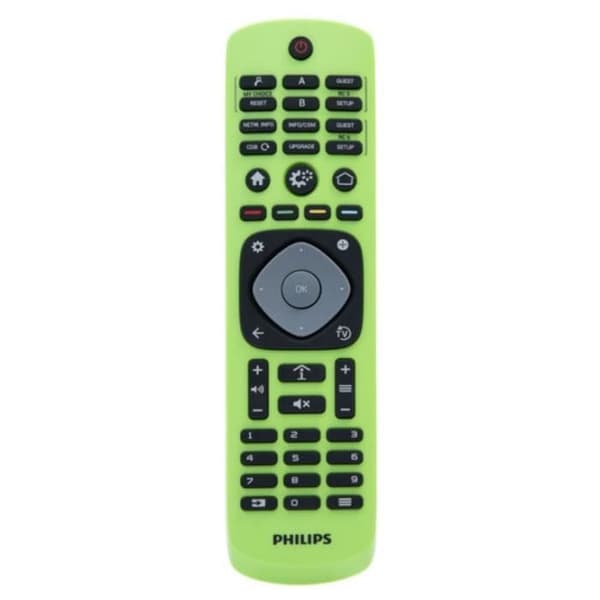 PHILIPS 22AV9574A TV FJÄRRKONTROLL TRYCK KNAPPAR (22AV9574A-1 Svart, Grön
