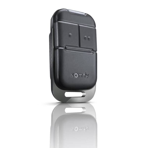 Somfy 2401539 - Keypop 2 RTS-kanaler | Högt motstånd | Fjärrkontroll för grind och/eller garageport