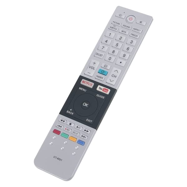 TV fjärrkontroll Ersättning för CT-8521 För TOSHIBA TV