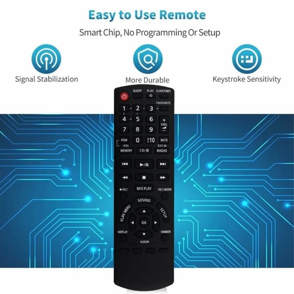 TV fjärrkontroll Ersättning för N2QAYB001102 För Panasonic TV