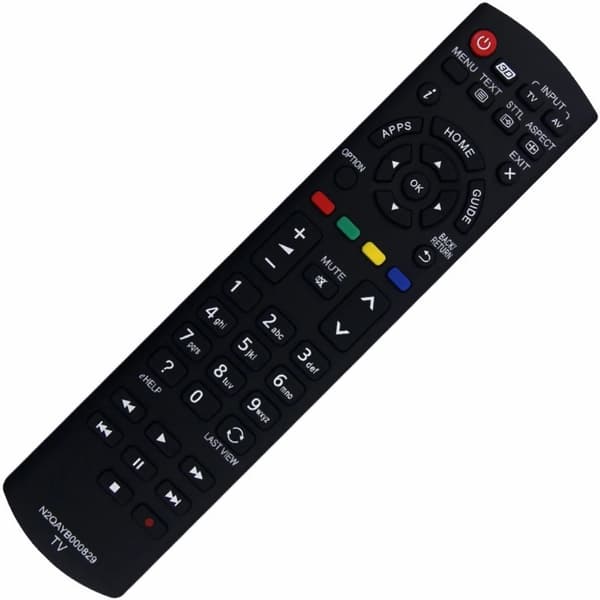 TV fjärrkontroll Ersättning för N2QAYB000829 För Panasonic TV