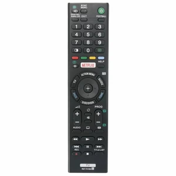 TV fjernbetjening Erstatning til RMT-TX100A Sony TV