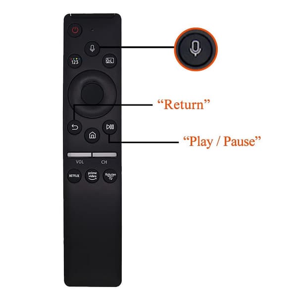 Kaukosäätimen vaihto BN59-01312B BN59-01327B Samsung TV:n äänitoiminto