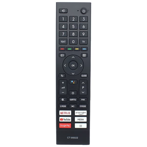 TV-fjernkontroll erstatning for CT-95022 for TOSHIBA TV