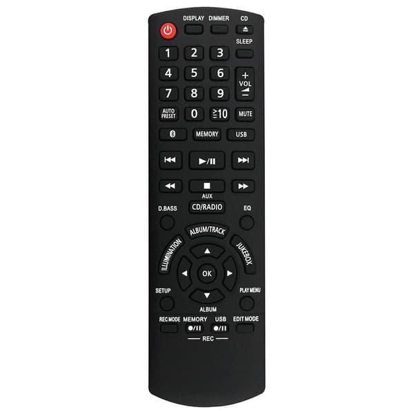 TV-fjernkontroll erstatning for N2QAYB001094 for Panasonic TV