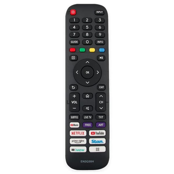 Erstatning av TV-fjernkontroll for EN2Q30H for Hisense TV