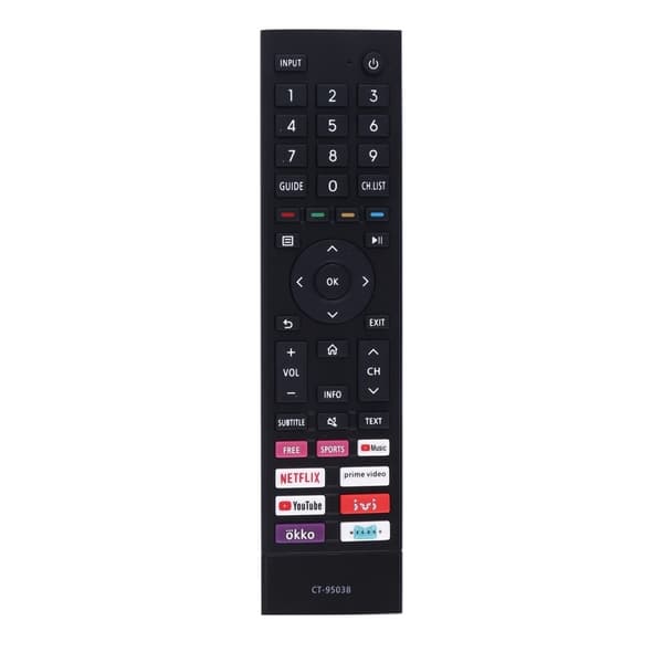 TV fjernbetjening Erstatning for CT-95038 Til TOSHIBA TV
