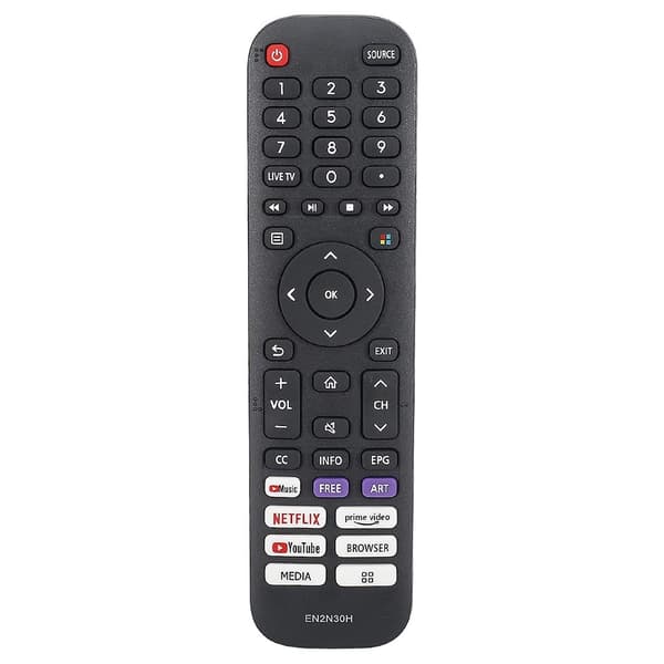 Erstatning av TV-fjernkontroll for EN2N30H for Hisense TV