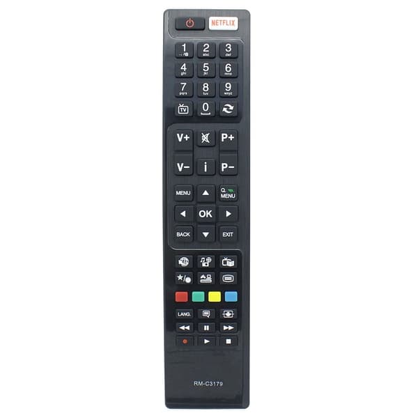 TV:n kaukosäädin Korvaus RM-C3179 JVC TV:lle