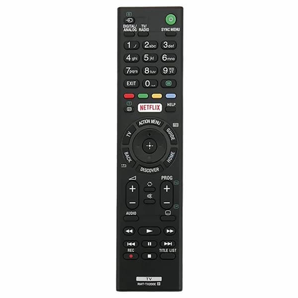 TV fjärrkontroll Ersättning för RMT-TX200E Sony TV