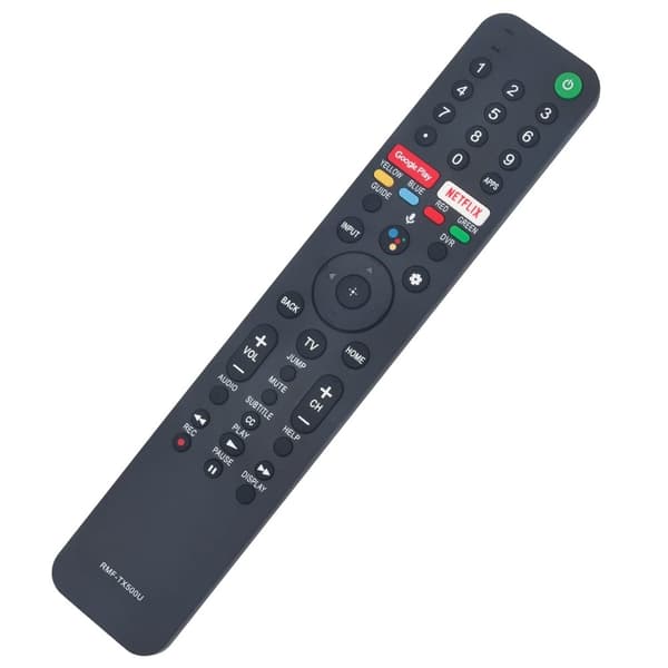Erstatning av TV-fjernkontroll RMF-TX500U for Sony TV (støtter ikke stemmefunksjon)