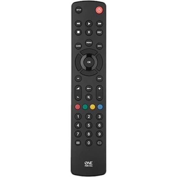 En för alla URC Contour 1210 Universal Infrared Remote Svart