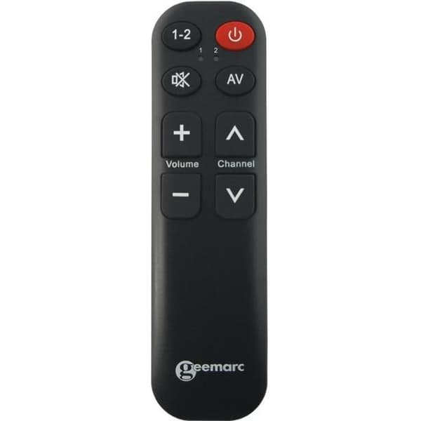 Förenklad universalfjärrkontroll GEEMARC TV5 - 7 programmerbara knappar