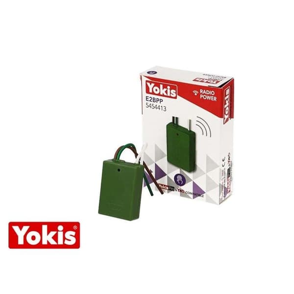 RADIOPOWER SÄNDARE - YOKIS - E2BPP - IP54 - 2 kanaler - 250 m räckvidd