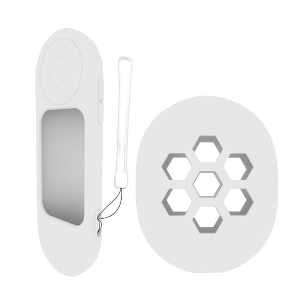INF Silikone Beskyttelsesetui til Google Chromecast 2020 TV-fjernbetjening Hvid
