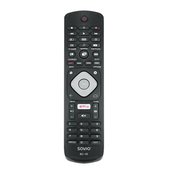Universal fjernbetjening Savio RC-10 Sort